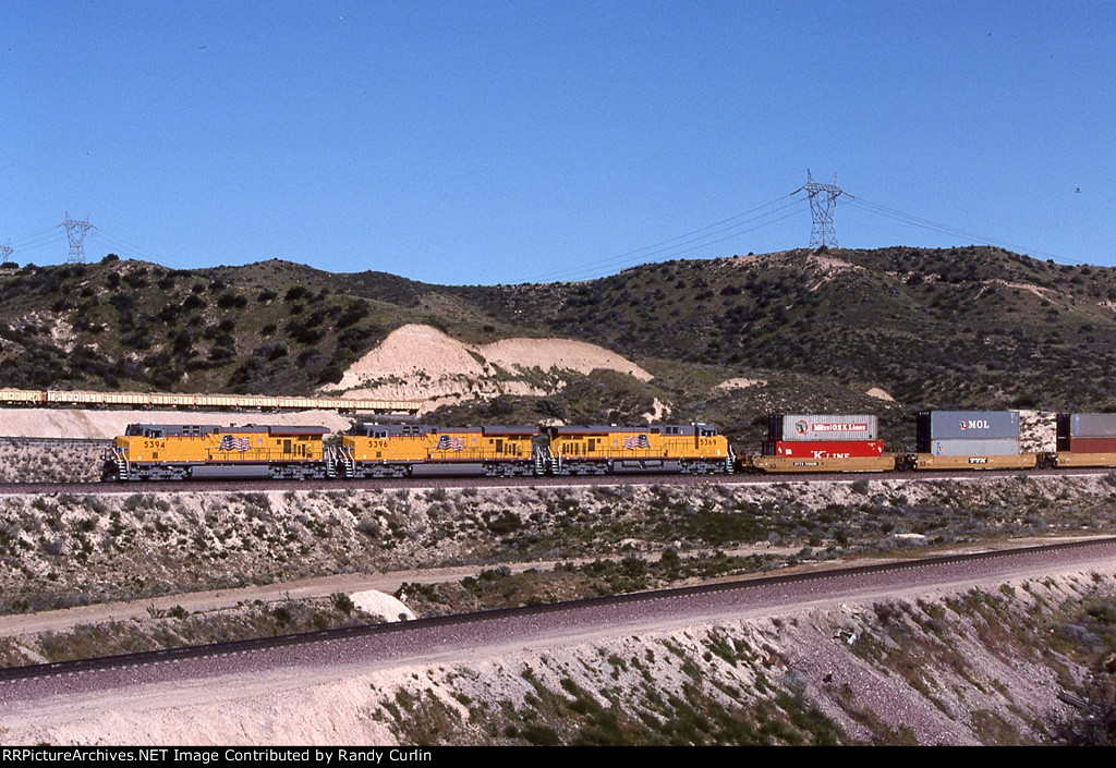 UP 5394 West near Silverwood